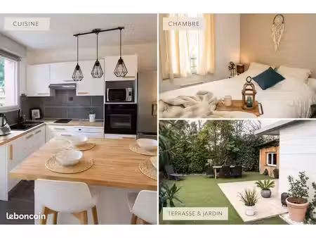 [perle rare] duplex 3 pièces 67 m² avec jardin de 80m2