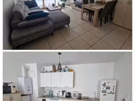 à louer – t2 de 53 m² avec balcon et garage – gex