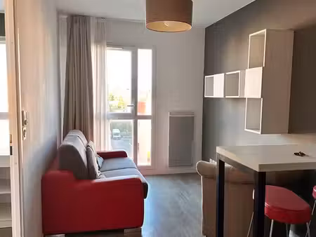 t2 meublé - 33m2 - en résidence calme et moderne