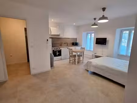 grand studio neuf meublé équipé 32 m2 à louer location vinon iter cadarache