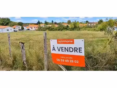 terrain à vendre de 889m² peault (85)