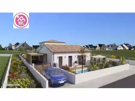 projet de construction d'une maison 65 m² avec terrain de 270m2 à saint-martin-de-crau (13