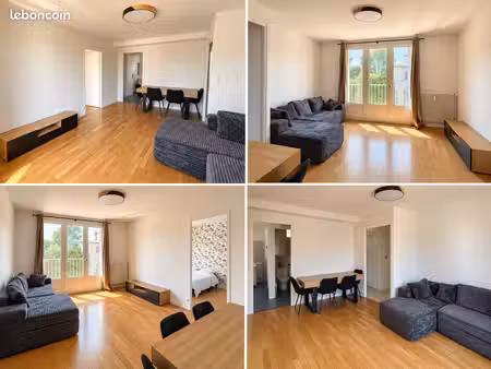 appartement – 59 m² – étage 4/4 dernier étage – loggia fermé – cave – garage