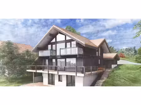 maison contemporaine avec piscine et jardin peripherie - poisy (74)