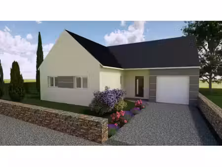 terrain avec maison neuf à vendre