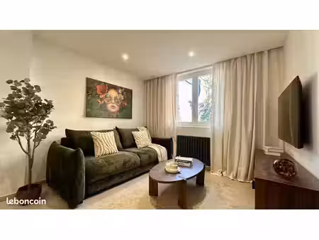 t2 - 34 5 m² entièrement rénové et vendu meublé + grande cave – villeurbanne