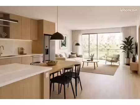 appartement 3 pièces 64 m²