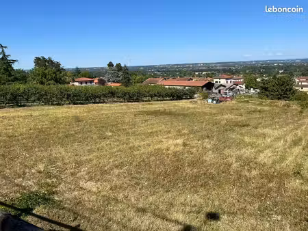 terrain à bâtir de 460 m² à lucenay (69)