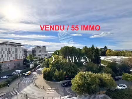 vente appartement 3 pièces 90 m² montpellier (34000)
