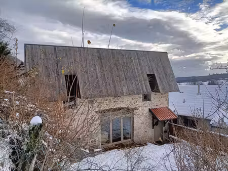 chalet contemporain avec espace bien-être