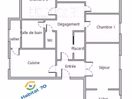disponible fin sept * appt t5 *refait a neuf* la saline