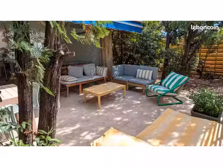appartement t3 avec jardin en plein coeur de mazargues