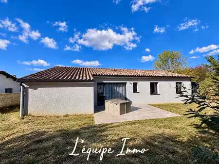 maison récente 4 chambres au calme avec terrain de 589 m2