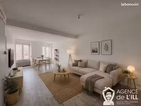 appartement 2 pièces 54 m²