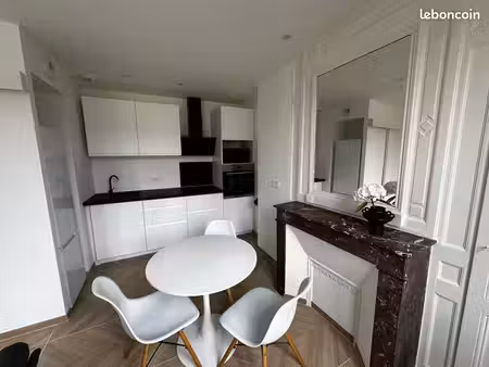 joli duplex meublé rénové 40 m2 rouen dezcroizilles