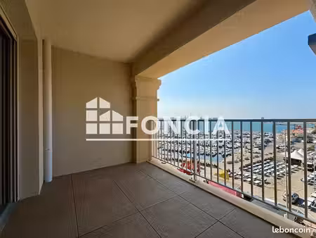 appartement 3 pièces 59.4m² à louer 950 - port de bouc 13110