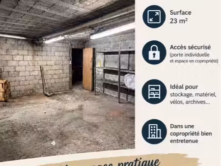 cave de stockage