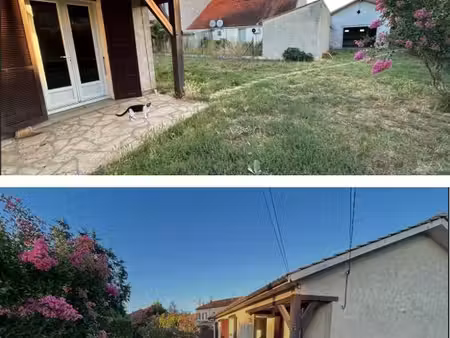 à louer – maison de plain-pied rénovée avec jardin arboré et garage à villeneuve-sur-lot