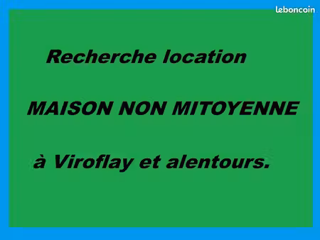 recherche maison non mitoyenne à versailles et alentours