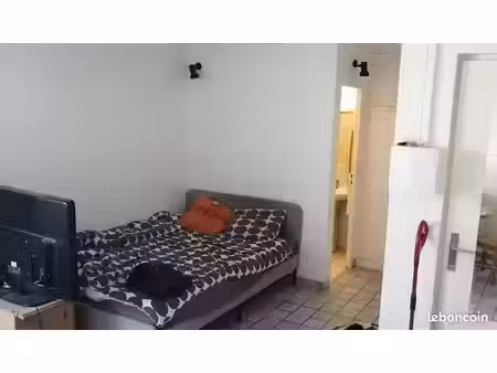 loue studio meublé 23 m²; 470   grenoble  ile verte
