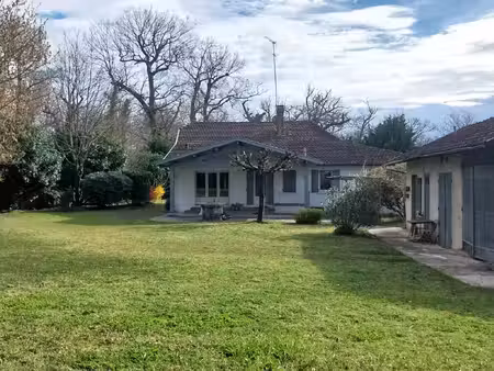 maison arcachonnaise 1938 – 150 m² – terrain 1 250 m² – centre de salles