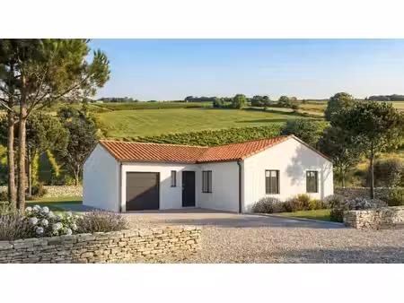 terrain avec maison neuf à vendre