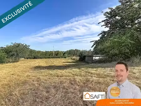 vente terrain à batir 790 m² à badinières (38300)  75 000 €