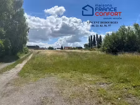 vente terrain 498 m² à agny (62217)  78 000 €