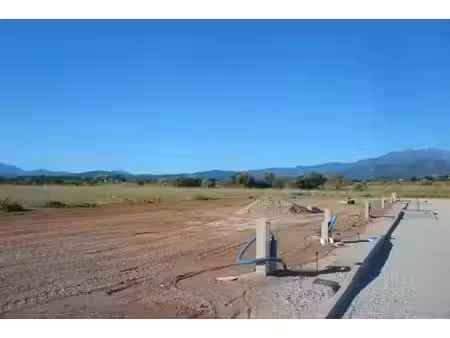 vente terrain 206 m² à llupia (66300)  78 000 €