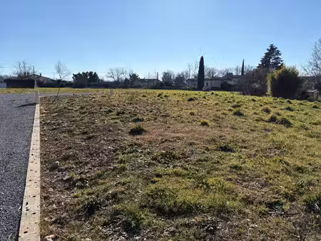 terrain constructible neuf à vendre
