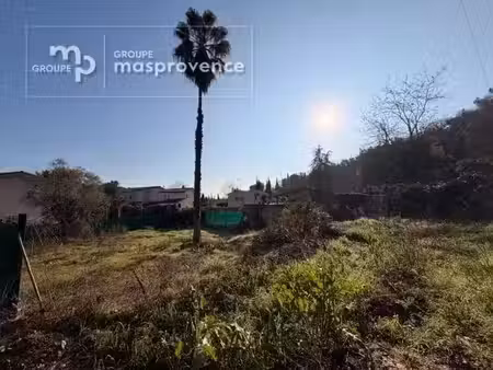vente terrain 647 m² à biot (06410)  323 000 €