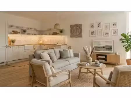 2 pieces avec extérieur