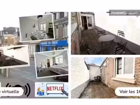 location meublée maison 6 pièces 97 m² à lille (59000)  4 500 €