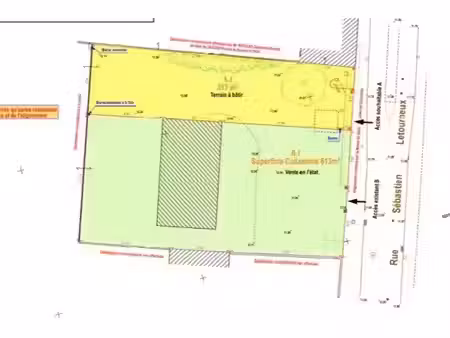 vente terrain à batir 317 m² à saint-julien-de-concelles (44450)  99 500 €