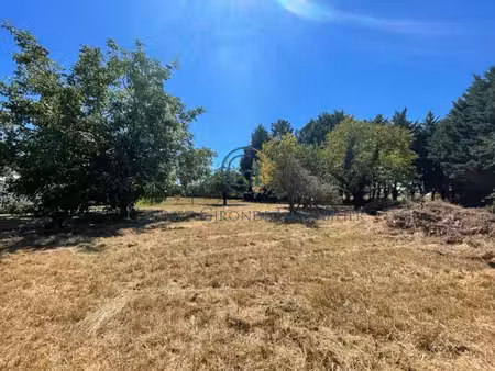 bassanne terrain a batir 1500 m2