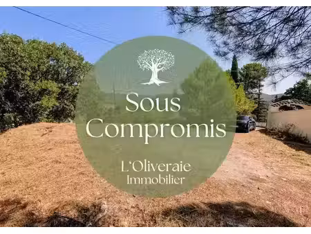 vente terrain à batir 924 m² à la destrousse (13112)  230 000 €