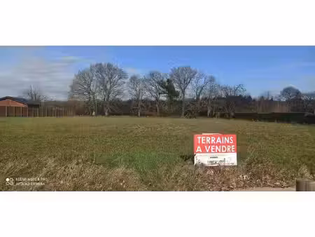 terrain constructible neuf à vendre