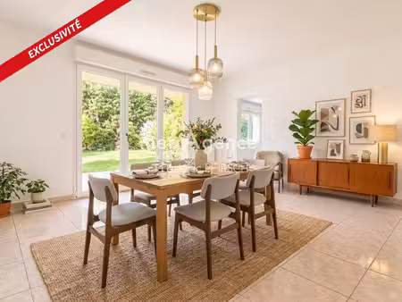 appartement en rez-de-jardin et garage privatif