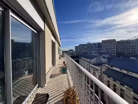 appartement paris 3 pièce(s) 86 m2 + balcons