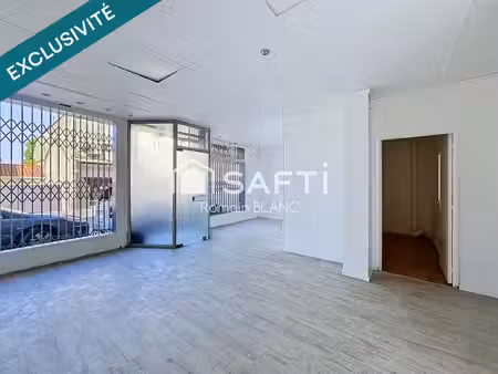 vente commerce 3 pièces 60 m² toulouse (31500)