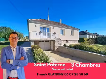 maison saint paterne 5 pièce(s) 85 m2