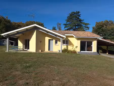 maison familiale de plain-pied avec grand terrain à saint-vincent-de-tyrosse