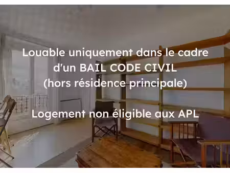 location meublée appartement 2 pièces 32 m² à paris 19ème (75019)  1 100 €
