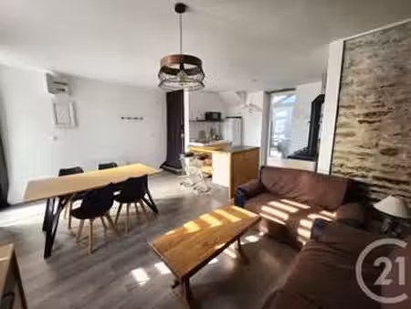 location maison meublé à billiers (56190) : à louer meublé / 63m² billiers