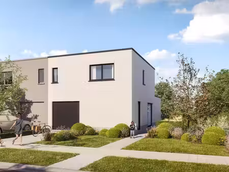 maison neuve semi-mitoyenne de style au choix 3 chambres