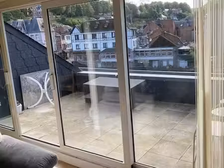 appartement vue sur l'ourthe à louer