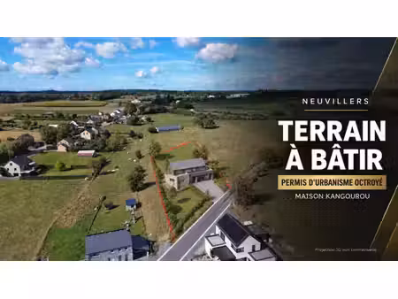 terrain à bâtir avec permis – neuvillers