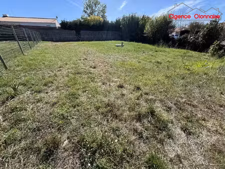 vente terrain 687 m² les sables-d’olonne (85340)