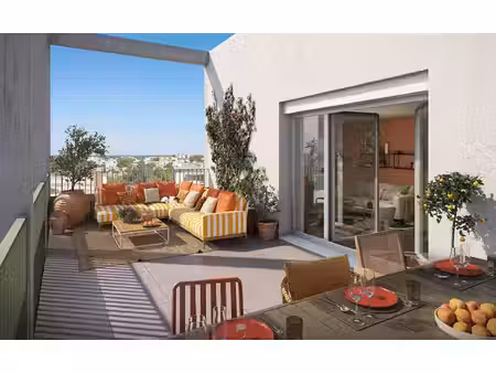 appartement 4 pièces de 86 m² avec grande terrasse de 28 m² centre ville colomiers !