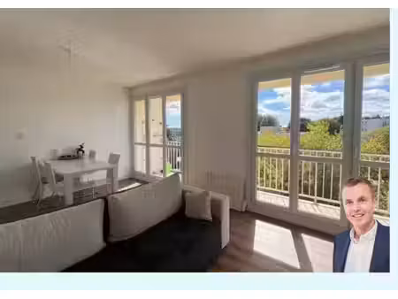 quimper (29) — à vendre - appartement t3 de 60 57 m² au 6ᵉ et dernier — balcon - cave